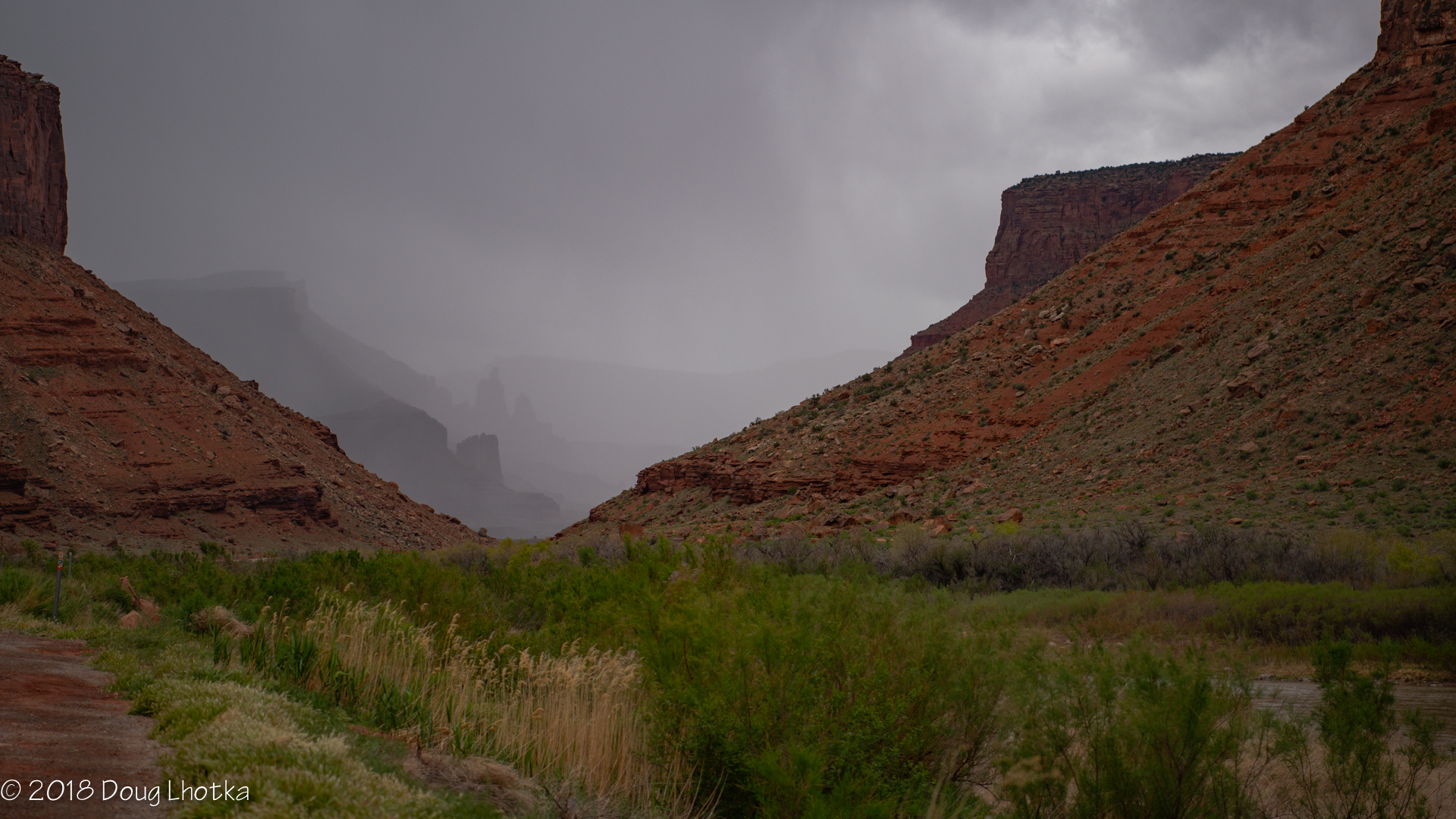 Friday Photo - Moab in the Rain